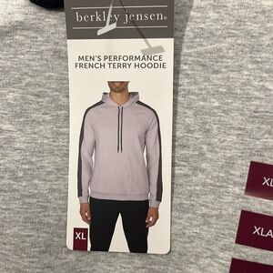 Men’s Berkeley Jensen performance, French Terry hoodie